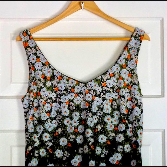 Vintage Floor-Length Dress with Cape - M/L - Picture 8 of 9